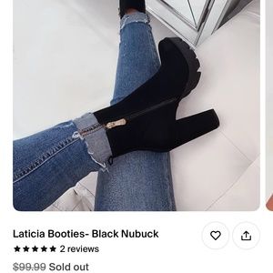 Size 9 Leticia booty